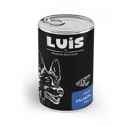 Luis Parça Somonlu Soslu Köpek Konservesi 400 GR - 1