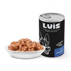 Luis Parça Somonlu Soslu Köpek Yaş Maması 400 GR x 12 Adet - 2