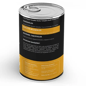 Luis Parça Tavuklu Soslu Yetişkin Kedi Konservesi 415 GR x 20 Adet - 2