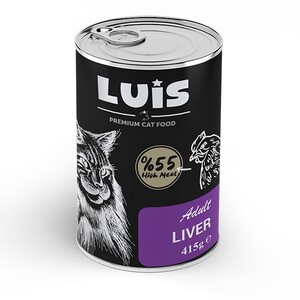 Luis Ciğerli Yetişkin Kedi Yaş Maması 415 GR