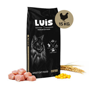 Luis Tavuklu Yetişkin Kedi Maması 15 Kg