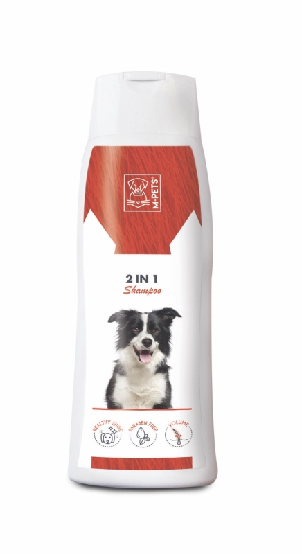 M-Pets 2'Si 1 Arada Köpek Şampuan/Bakım Kremi 250 ml