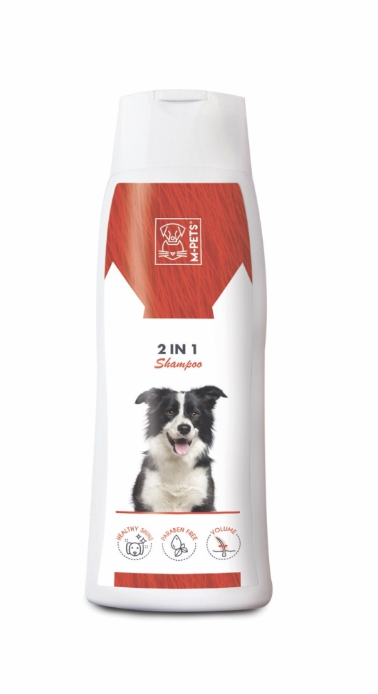 M-Pets 2'Si 1 Arada Köpek Şampuan/Bakım Kremi 250 ml - 1