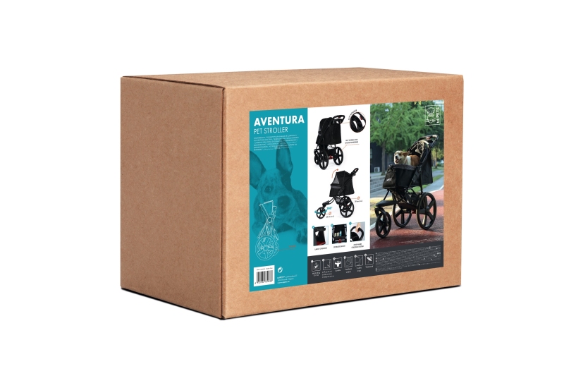 M-Pets Aventura Kedi ve Köpek Arabası - 6