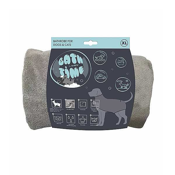 M-Pets Bath Time Köpek Bornozu (XL) - 1