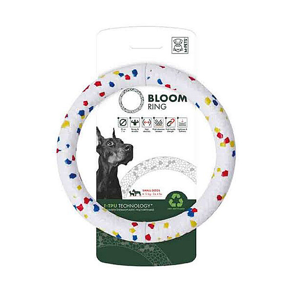 M-Pets Bloom Ring Dayanıklı Halka Köpek Oyuncağı 18 cm (Karışık Renk) - 2