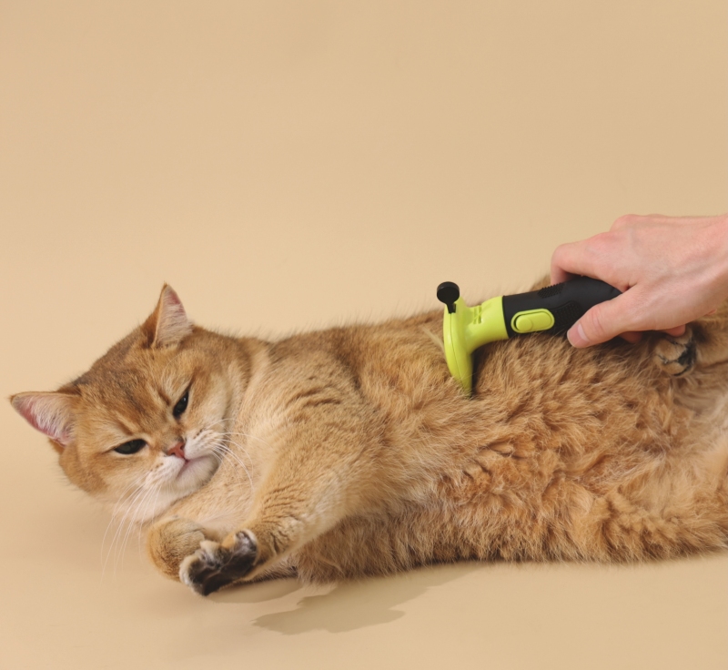 M-Pets Click And Groom Furminatör Basmalı Tarak 6,7x6,1x5 cm (XS) - 4