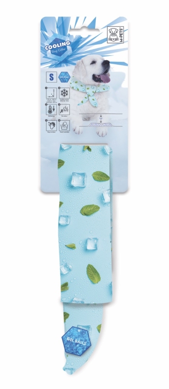 M-Pets Cooling Serinletici Köpek Yakalığı 75x5x0,03 cm (S) Mavi