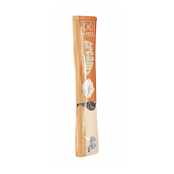 M-Pets Creamy Yengeçli Krema Kedi Ödül Maması 15 g (4'lü) - 2