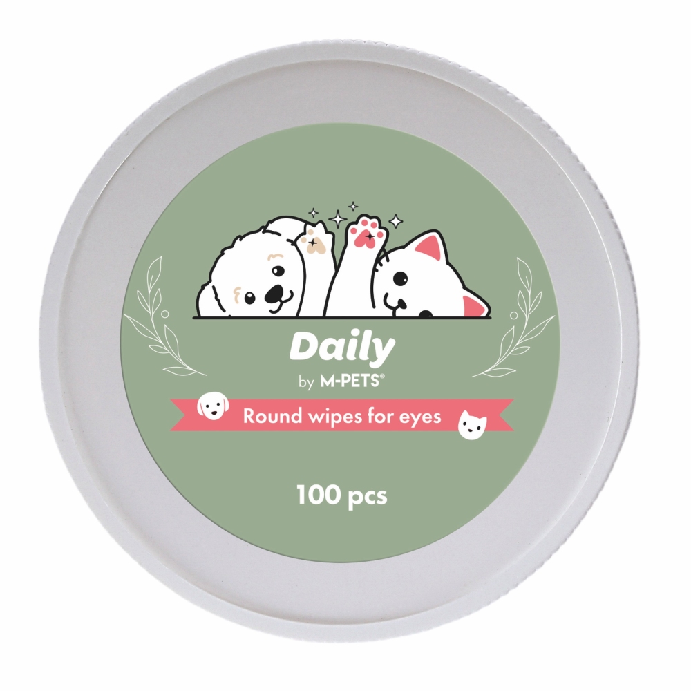M-Pets Daily Kedi ve Köpek Göz Çevresi Temizleme Pedi 100'lü - 3