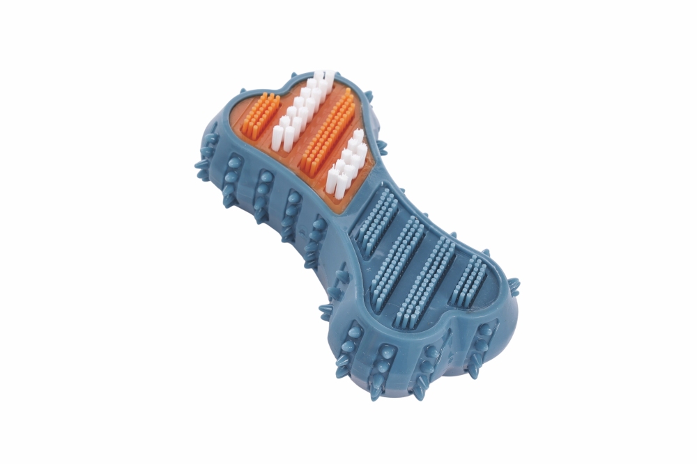 M-Pets Dental Squeaky Bone Diş Fırçalı Köpek Oyuncağı - 3
