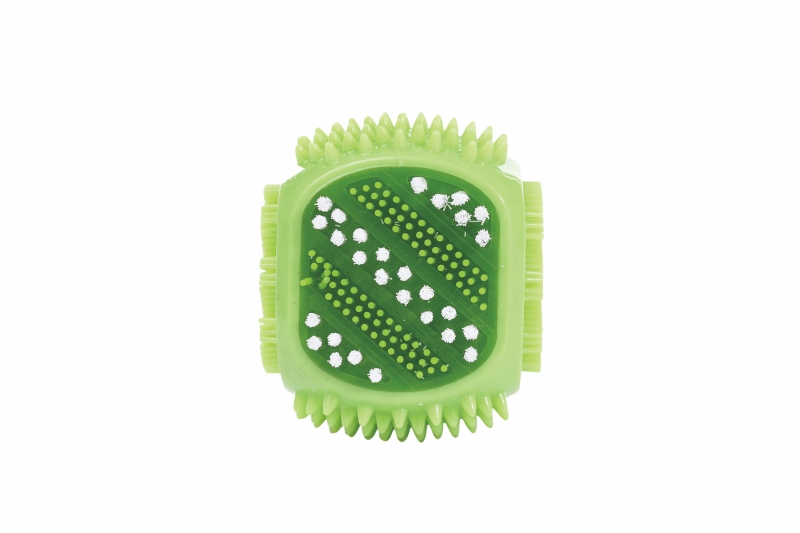 M-Pets Dental Squeaky Cube Diş Fırçalı Köpek Oyuncağı - 3