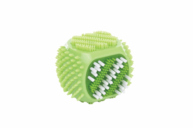 M-Pets Dental Squeaky Cube Diş Fırçalı Köpek Oyuncağı - 4