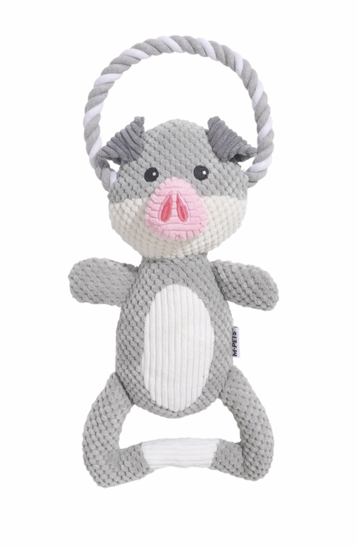 M-Pets Eco Chewtopıa Domuz Köpek Oyuncağı 34x19x8 cm - 2