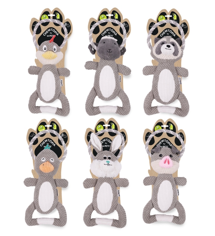M-Pets Eco Chewtopıa Domuz Köpek Oyuncağı 34x19x8 cm - 5