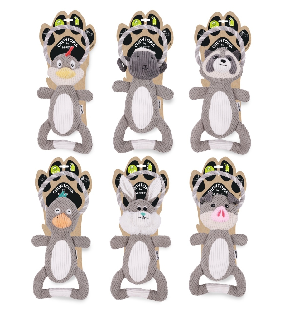 M-Pets Eco Chewtopıa Domuz Köpek Oyuncağı 34x19x8 cm - 5