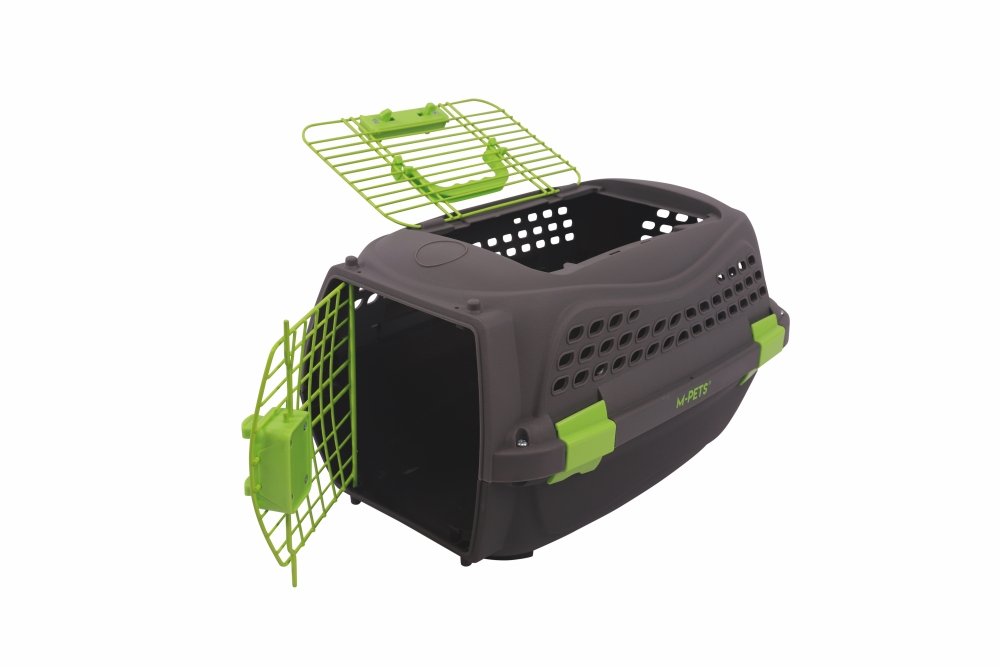 M-Pets Eco Giro Taşıma Çantası (M) Siyah/Yeşil - 2