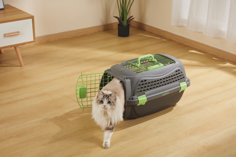 M-Pets Eco Giro Taşıma Çantası (M) Siyah/Yeşil - 3