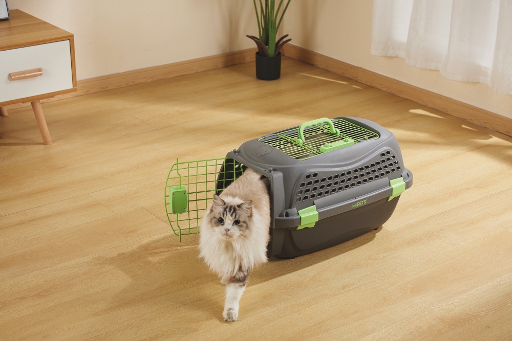 M-Pets Eco Giro Taşıma Çantası (M) Siyah/Yeşil - 3