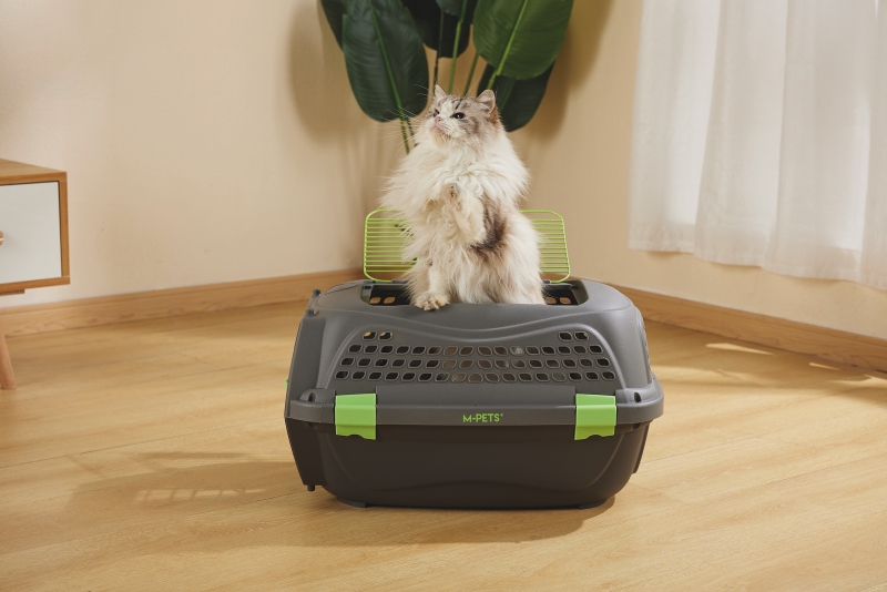 M-Pets Eco Giro Taşıma Çantası (M) Siyah/Yeşil - 4