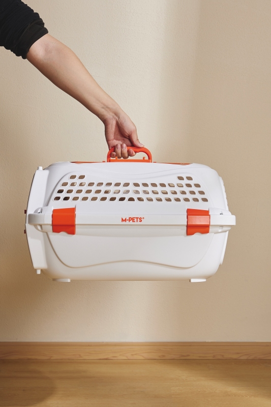 M-Pets Eco Giro Taşıma Çantası (S) Beyaz/Turuncu - 4