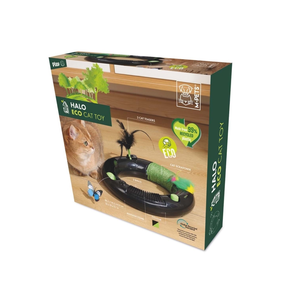 M-Pets Eco Halo Kedi Oyuncağı - 1