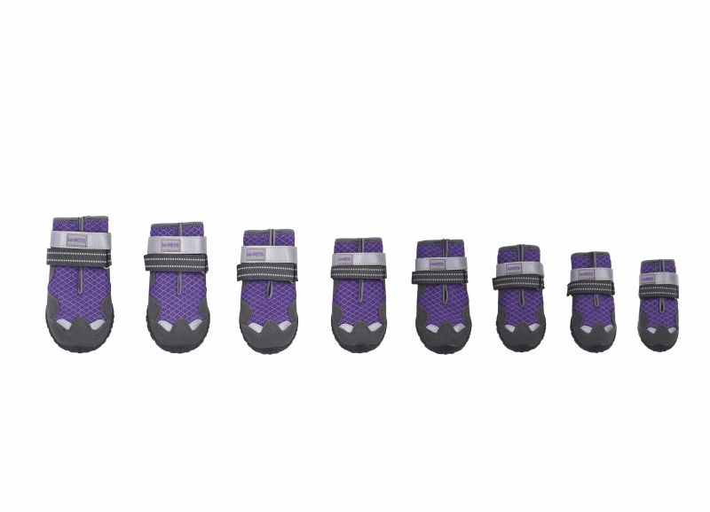 M-Pets Flexi Köpek Ayakkabısı (M) Mor - 4
