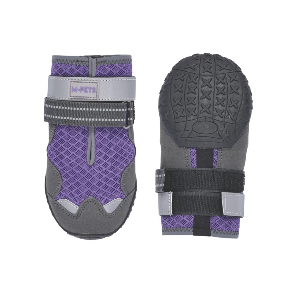 M-Pets Flexi Köpek Ayakkabısı (S) Mor - 3