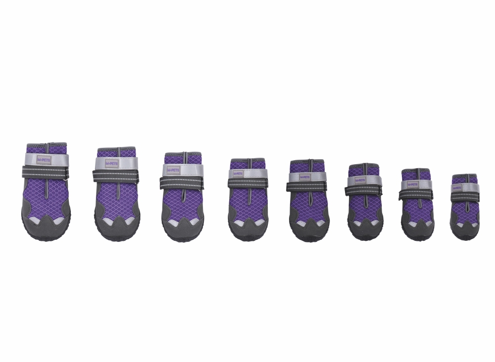 M-Pets Flexi Köpek Ayakkabısı (S) Mor - 4