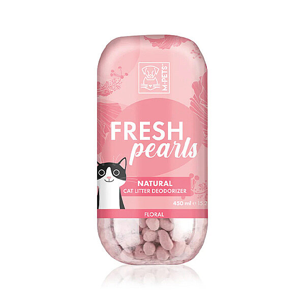 M-Pets Fresh Pearls Çiçek Kokulu Kedi Kumu Deodorantı 450 ml