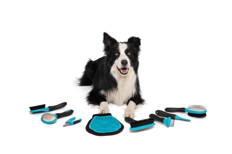 M-Pets Haırdo Tek Taraflı Tel Fırça 6.5 x 21.5 cm - 3