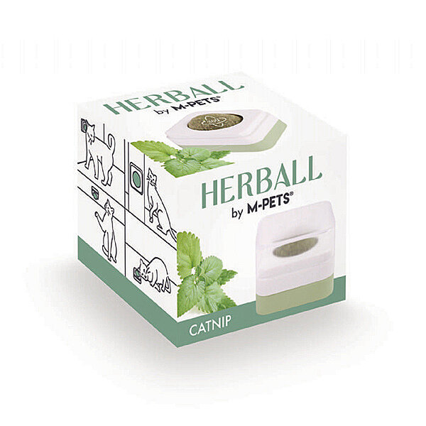 M-Pets Herball Catnipli Kedi Oyun Topu 4,5 cm (Yeşil) - 2