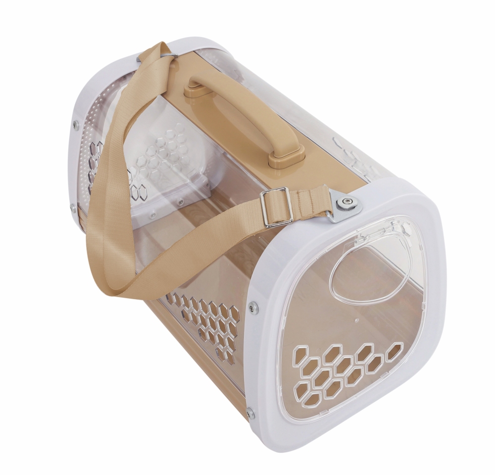 M-Pets Honey Kedi ve Köpek Taşıma Çantası 59x38x35 cm Kahverengi - 2