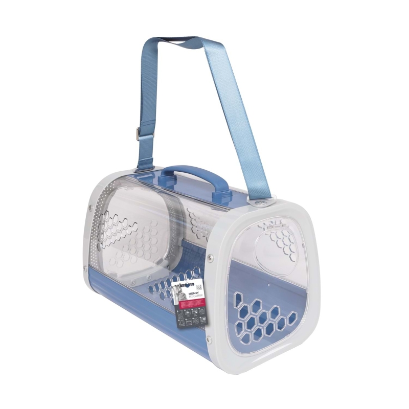 M-Pets Honey Kedi ve Köpek Taşıma Çantası 59x38x35 cm Mavi