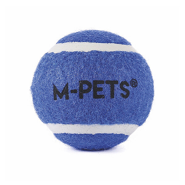 M-Pets Hop Köpek Tenis Topu 5 cm (3'lü) (Mavi) - 2