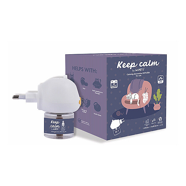 M-Pets Keep Calm Kedi Feromon Difüzörü 48 ml