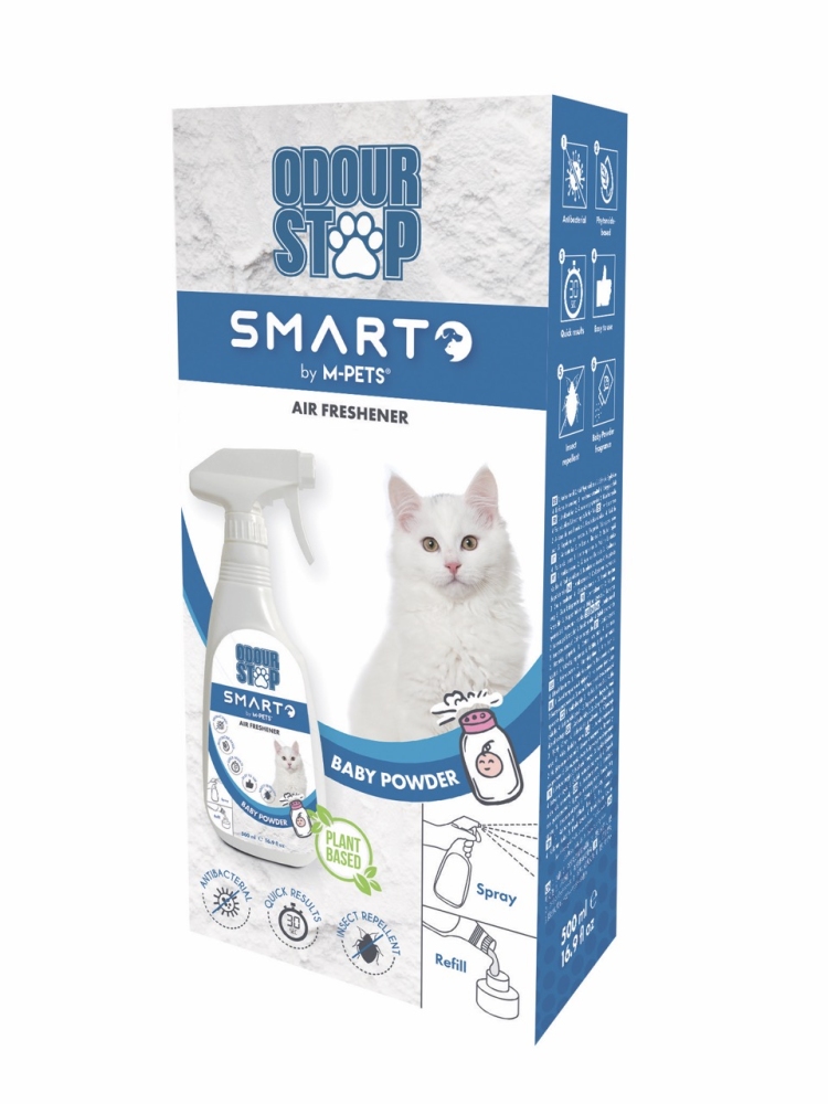 M-Pets Koku Önleyici Bebek Pudralı Sprey 500 ml - 1