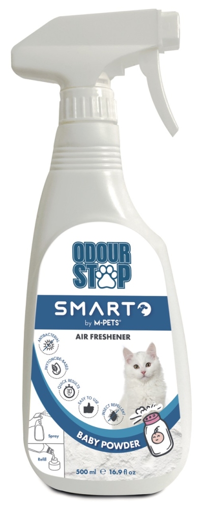 M-Pets Koku Önleyici Bebek Pudralı Sprey 500 ml - 2