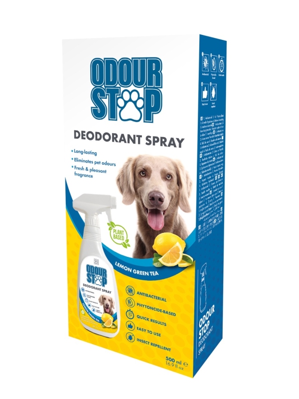 M-Pets Koku Önleyici Limon ve Yeşil Çaylı Sprey 500 ml