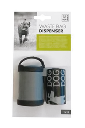 M-Pets Köpek Dışkı Toplama Poşeti Gri 15 Adet