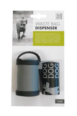 M-Pets Köpek Dışkı Toplama Poşeti Gri 15 Adet - 1