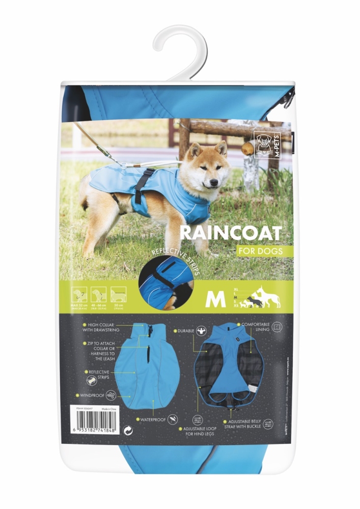 M-Pets Köpek Yağmurluğu (L) - 1