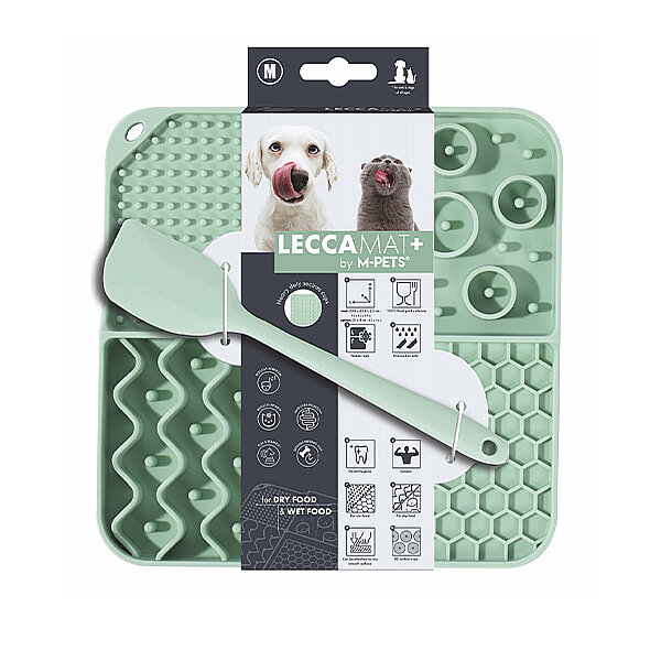 M-Pets Lecca Kaşıklı Sıvı Ödül Matı (M) (Yeşil)