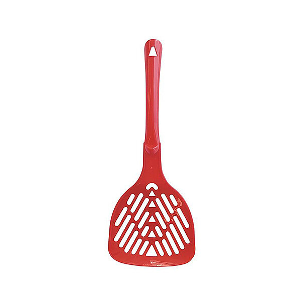 M-Pets Litter Scoop Kedi Kumu Küreği Kırmızı 26x10x1 cm