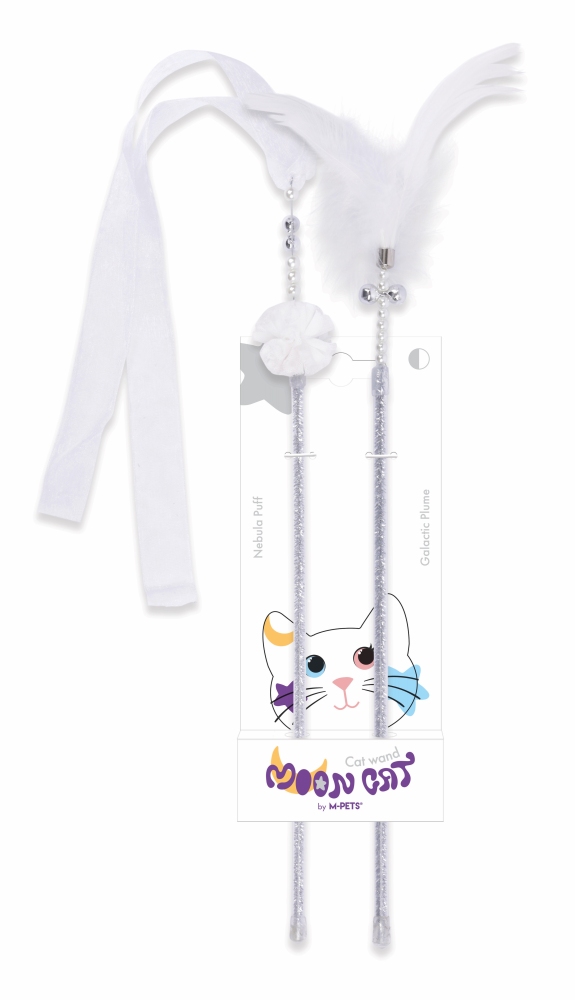 M-Pets Mooncat 2'li Kedi Oltası Beyaz - 1