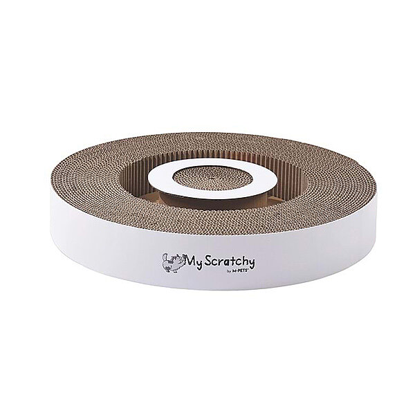 M-Pets My Scratchy Douglas Kedi Tırmalama Kartonu (Beyaz)