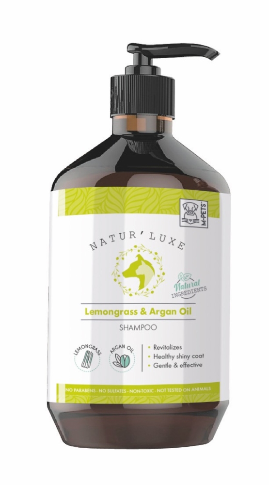 M-Pets Naturluxe Limon Otu & Argan Yağı Köpek Şampuanı 500 ml - 1