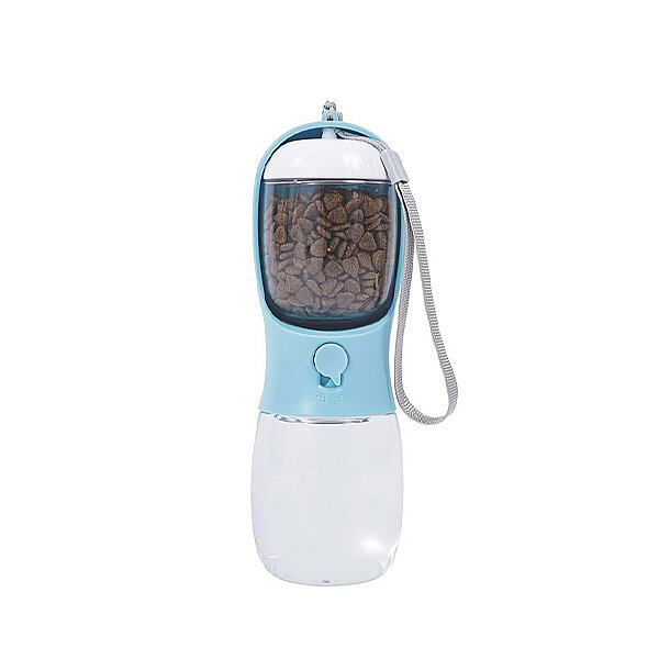 M-Pets On The Road 2'si 1 Arada Köpek Seyahat Kabı 300 ml (Mavi) - 2