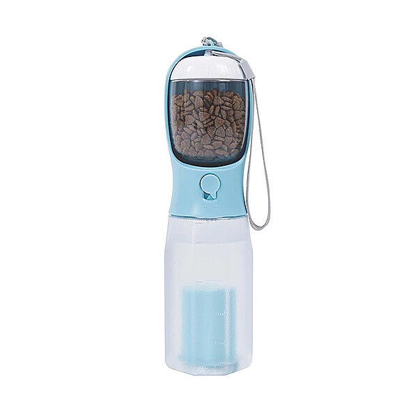 M-Pets On The Road 3'ü 1 Arada Köpek Seyahat Kabı 600 ml (Mavi) - 2