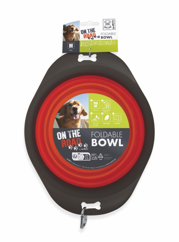 M-Pets On The Road Katlanabilen Mama Kabı (M) 750 ml